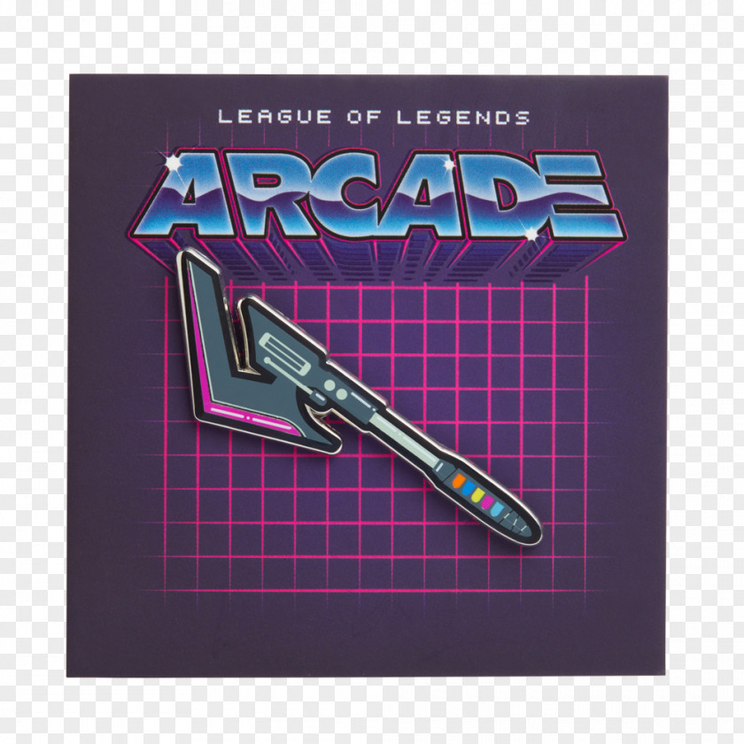 Weapon Arcade Game Hero Glaive Lapel Pin PNG