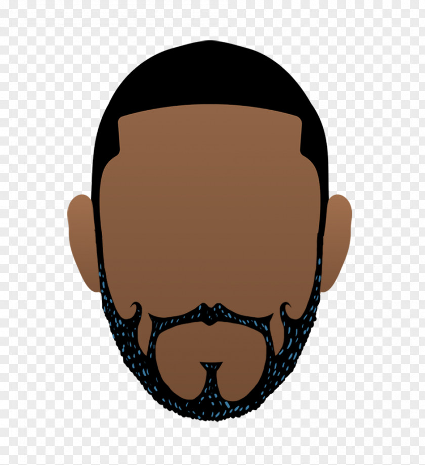 Creative Beard Cartoon Hip Hop Shaving Clip Art PNG