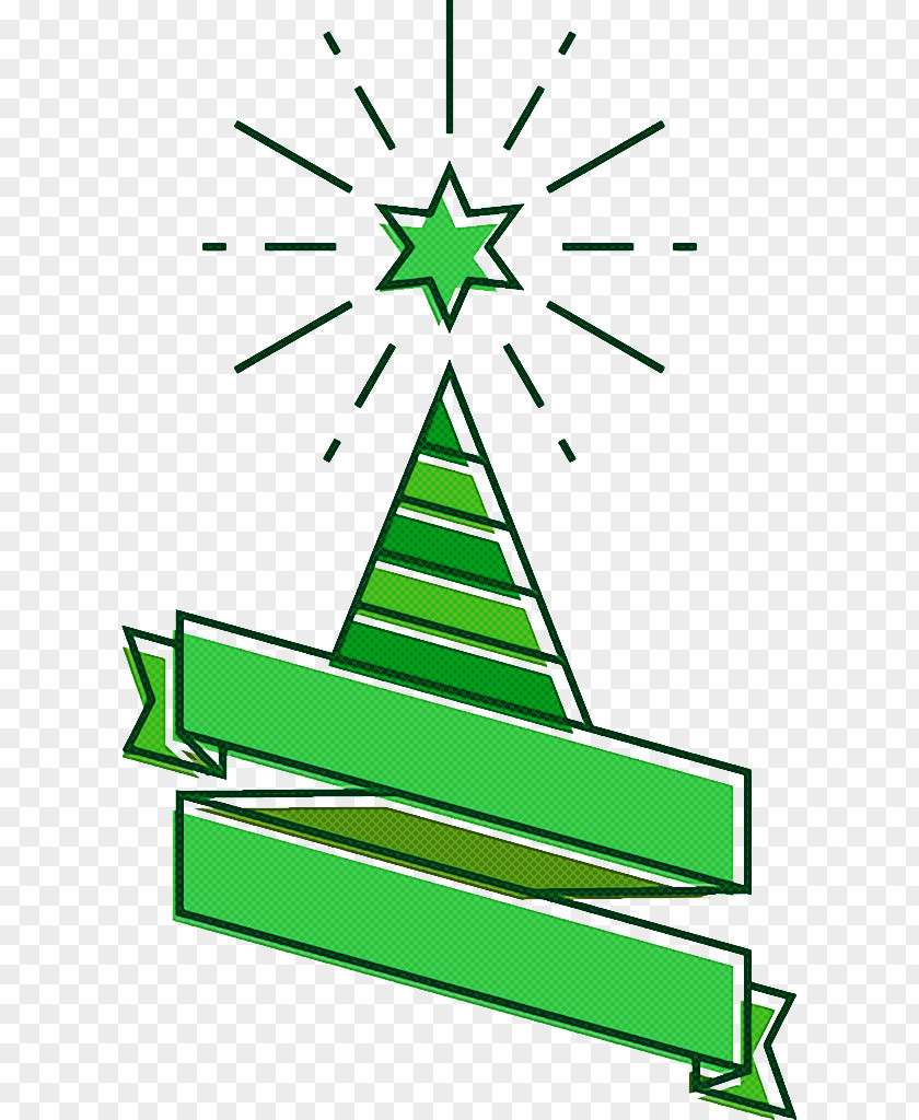 Symbol Triangle Green Line PNG