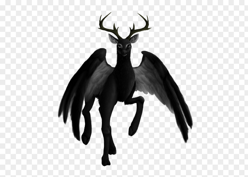 Deer Peryton Legendary Creature Mythology Hybrid Beasts In Folklore PNG