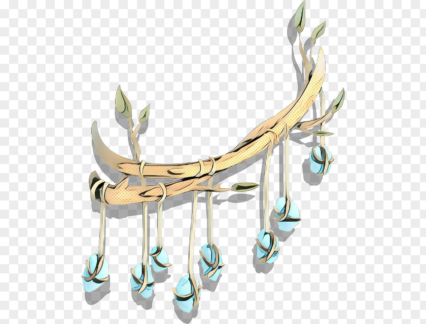 Jewellery Horn Turquoise PNG
