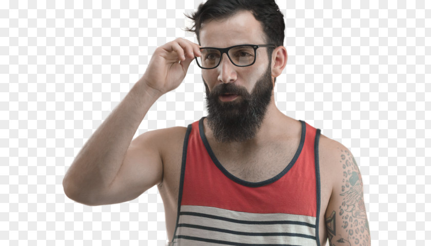 Man Moustache Glasses Gender PNG