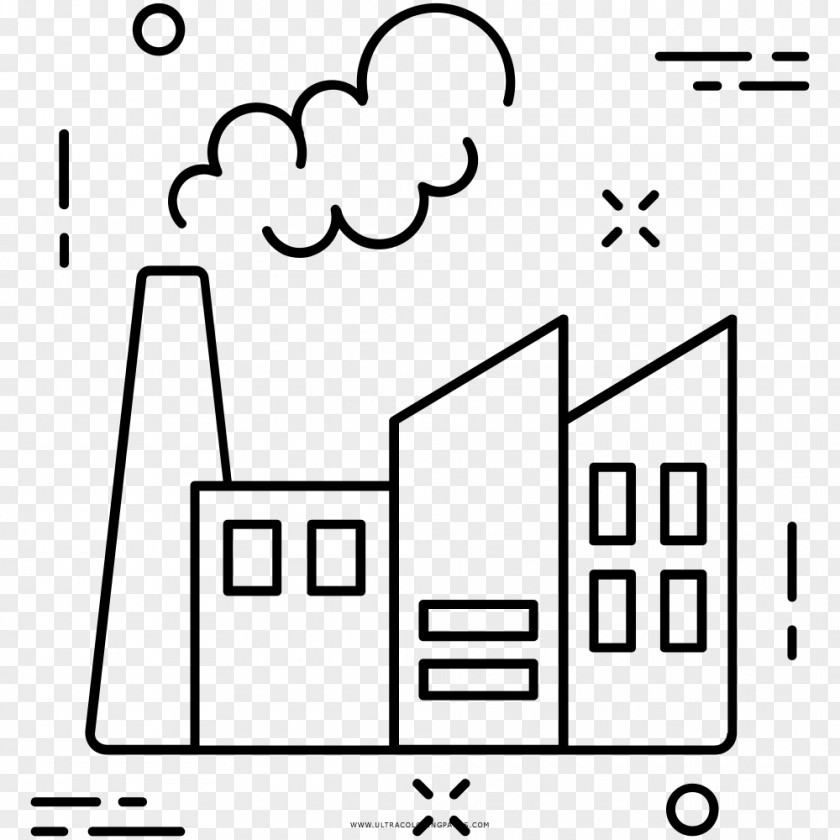 Oil Refinery Drawing Paper Factory Panelling PNG