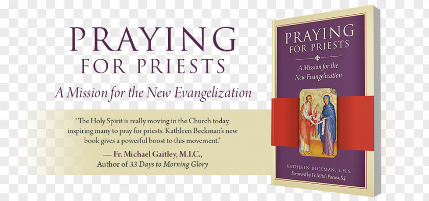 Book Praying For Priests: A Mission The New Evangelization Brand Kathleen Beckman PNG