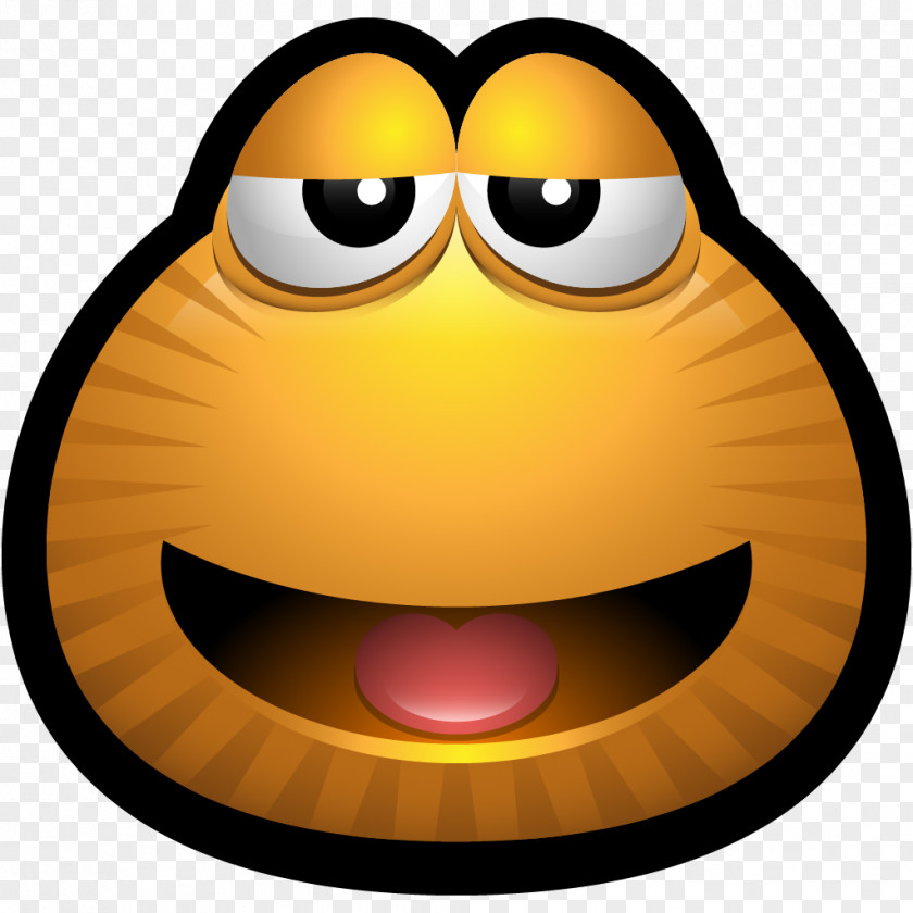 Brown Monsters 31 Emoticon Smiley Yellow Clip Art PNG