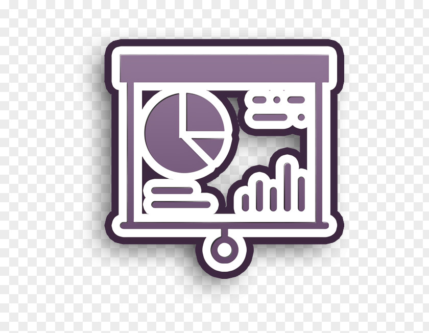 Business Set Icon Chart Presentation PNG