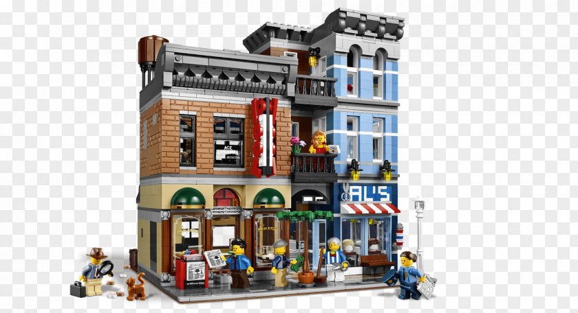 Facade Mixeduse Toy Town Lego Property Building PNG