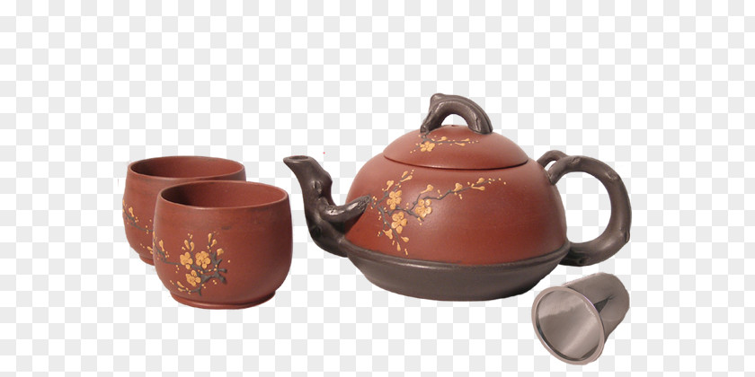 Oolong Tea Yixing Clay Teapot Kettle PNG
