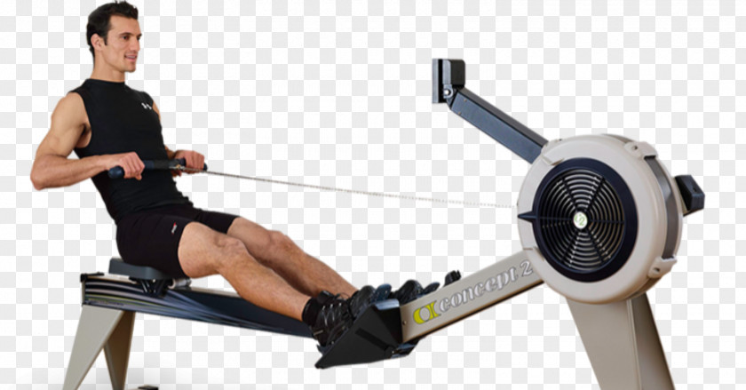 Rowing Indoor Rower Fitness Centre Exercise Machine Concept2 PNG