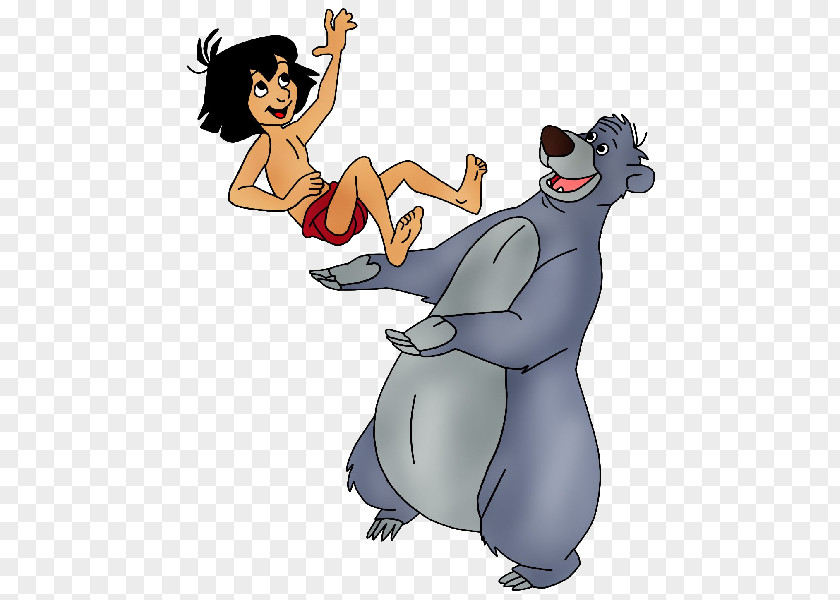 The Jungle Book Baloo Mowgli Bagheera Shere Khan PNG