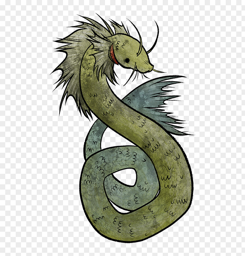 Dragon Serpent Cartoon PNG