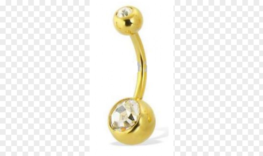 Gold Earring Navel Piercing Body Jewellery PNG