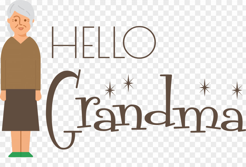 Hello Grandma Dear PNG