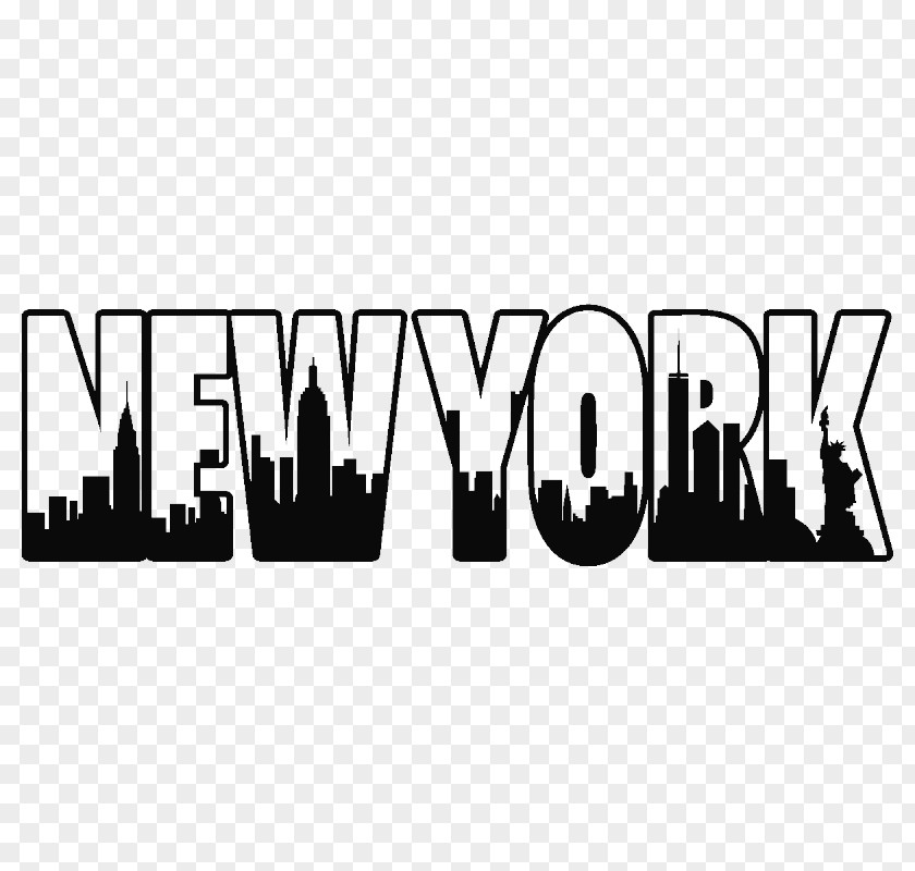 House New York City Wall Decal Sticker PNG