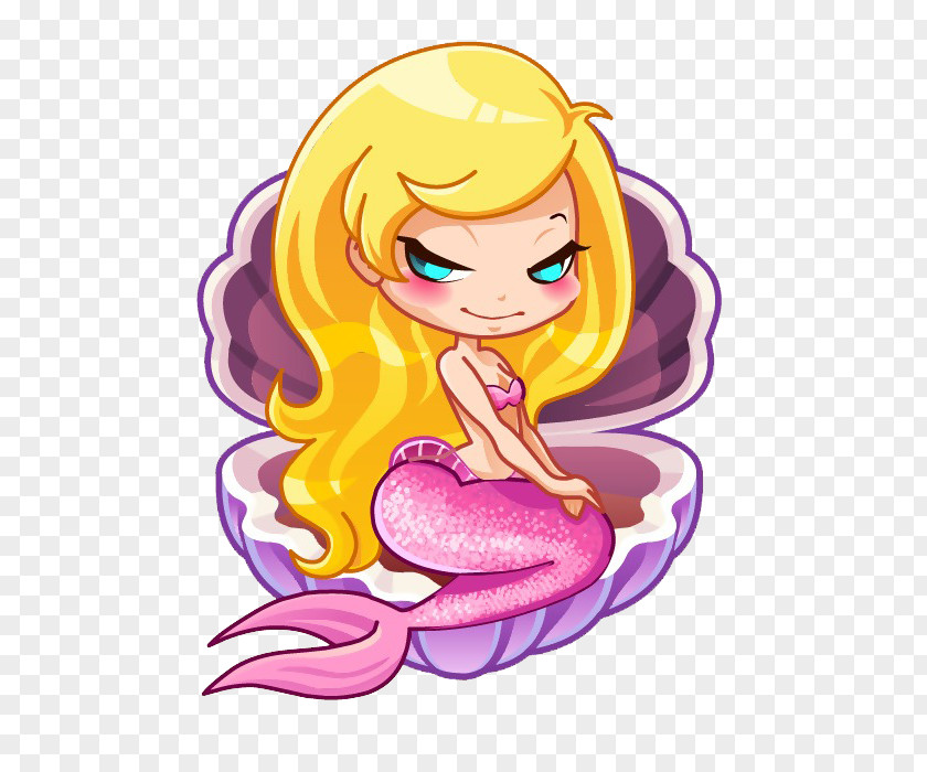 Mermaid Princess The Little Panda Run PNG