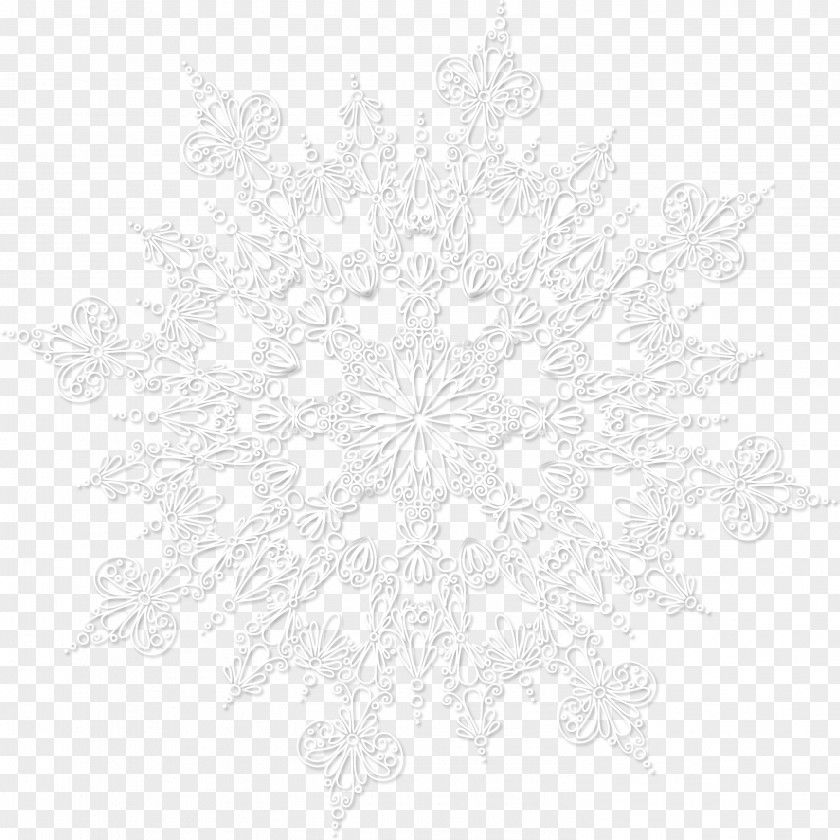 Snowflakes Monochrome Photography Visual Arts Pattern PNG