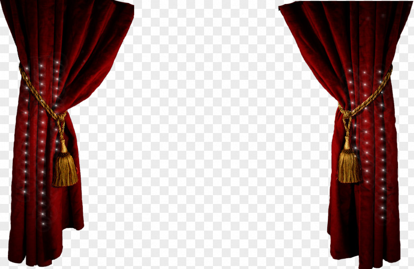 Stage Curtains Clipart Window Treatment Blind Curtain Clip Art PNG