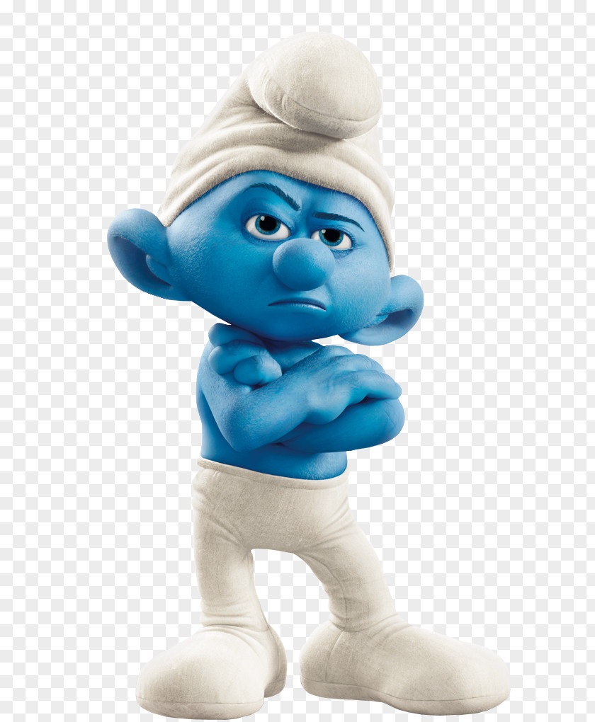 The Smurfs Grouchy Smurf Smurfette Brainy Papa Gargamel PNG