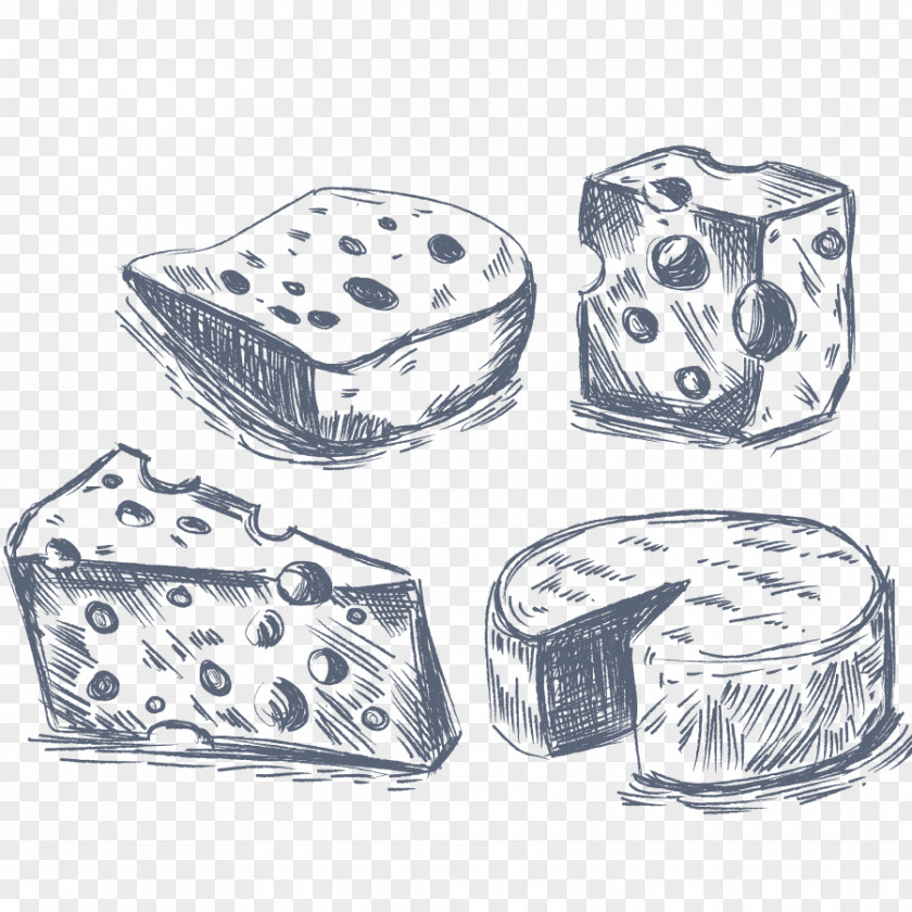 Vector Breakfast Cheese Food Block Milk Blue Euclidean Cheddar PNG