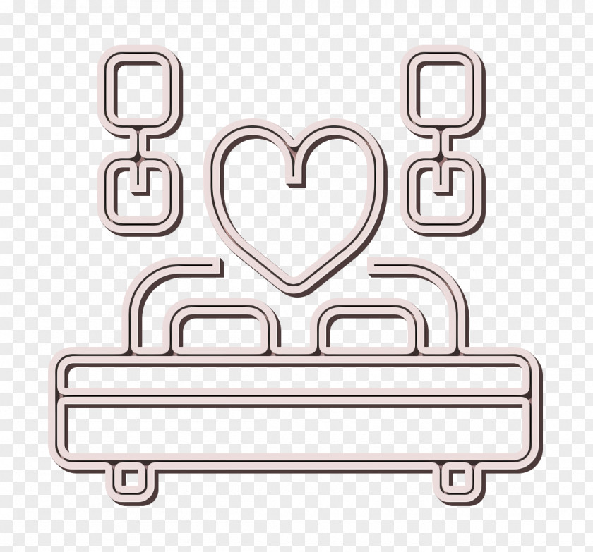 Wedding Icon Bed PNG