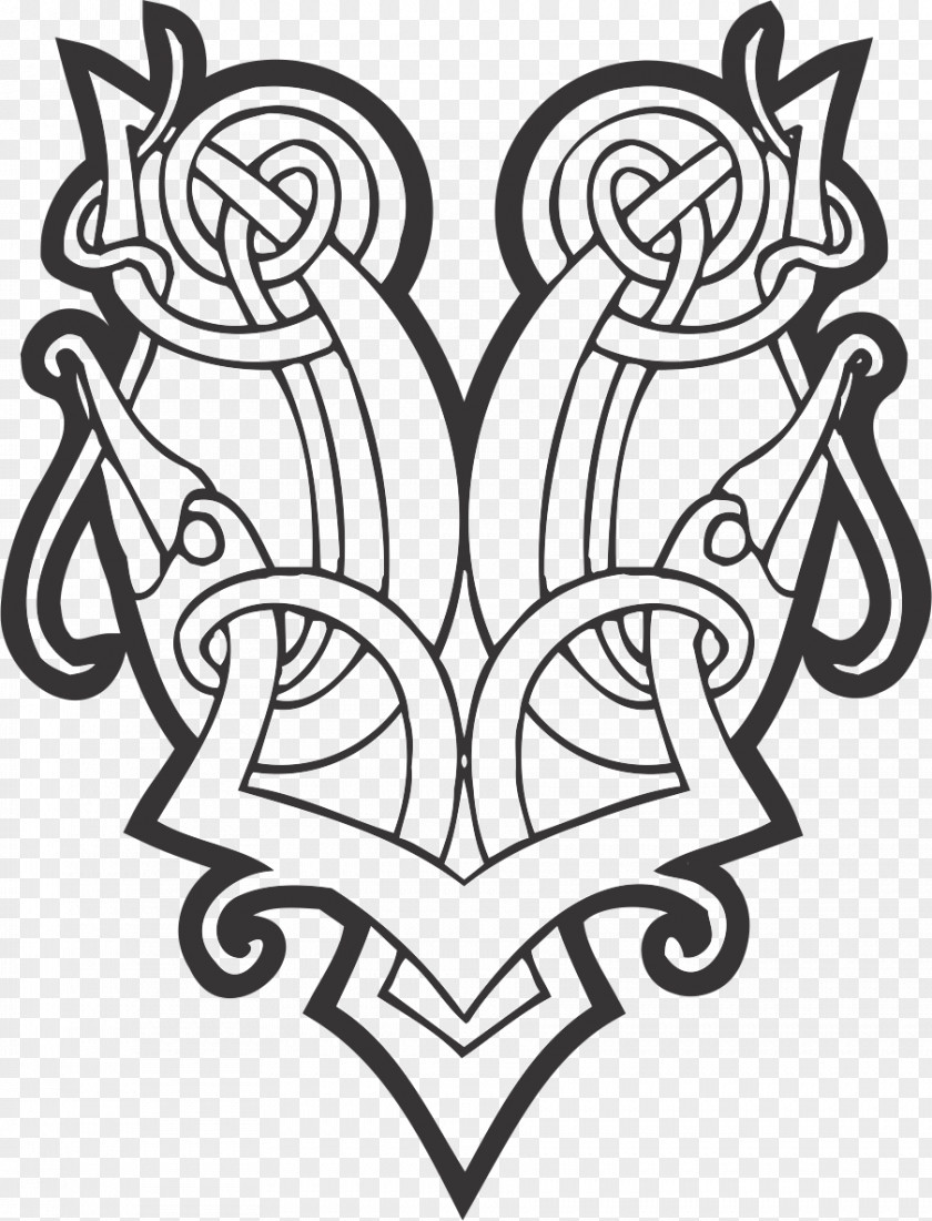 Celtic Art Ornament PNG