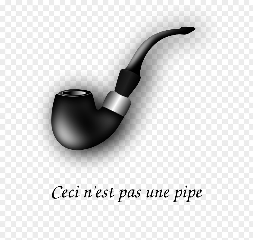 Cigarette Tobacco Pipe The Treachery Of Images Clip Art Smoking PNG
