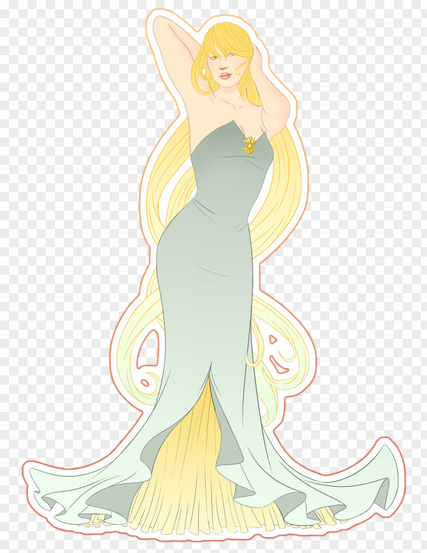 Fairy Gown Cartoon Mermaid PNG