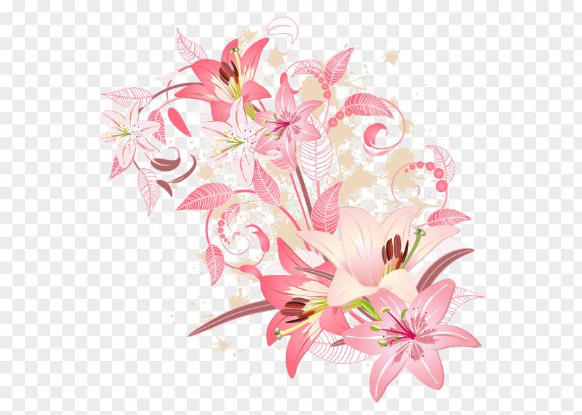 Flower Floral Design Lilium PNG