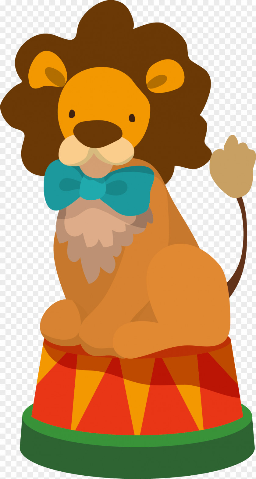 Circus Lion Decorations Cartoon Photography Illustration PNG