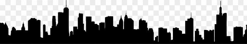 City Cityscape Silhouette Skyline PNG