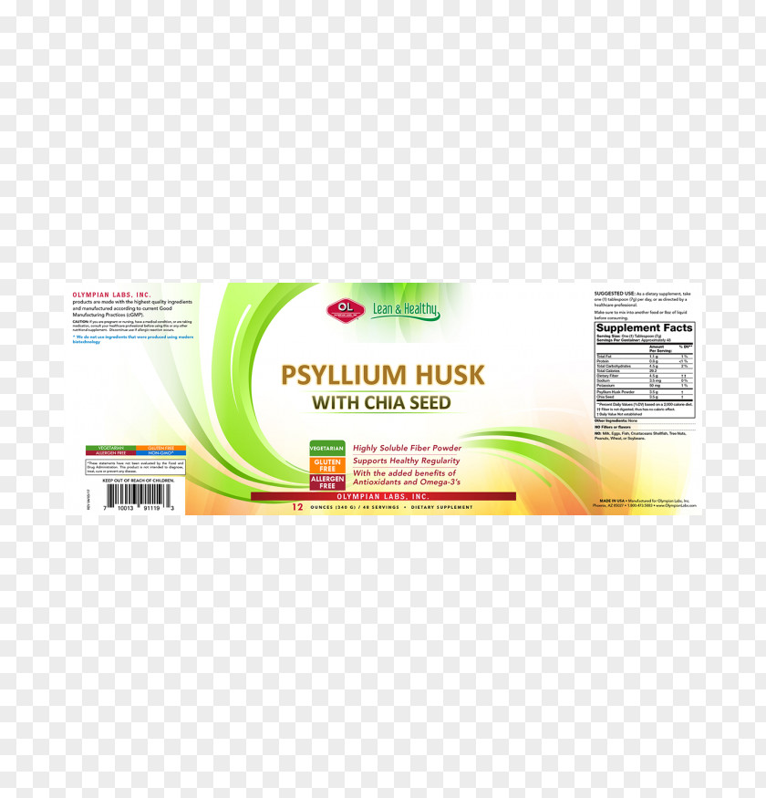 Psyllium Husk Brand Product PNG