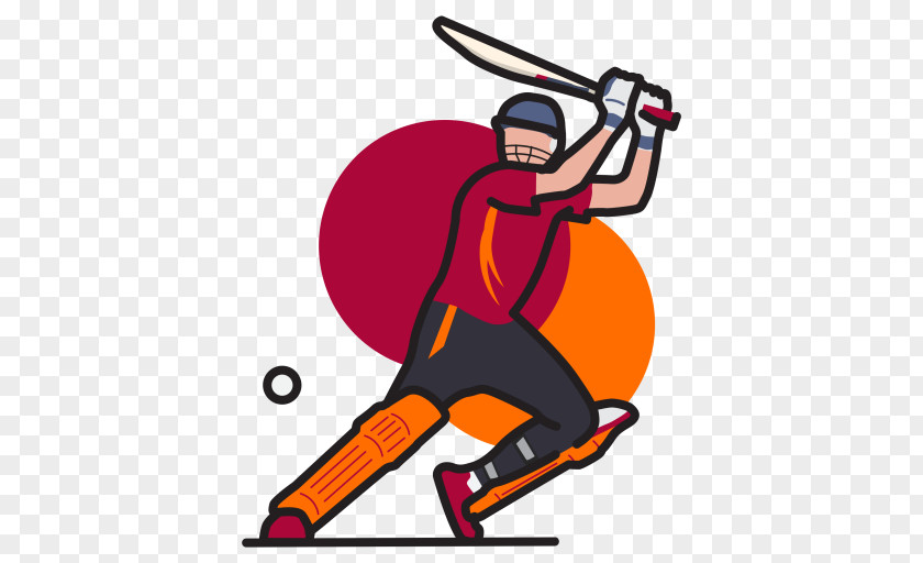 Sport Cricket Bats Batting Balls PNG