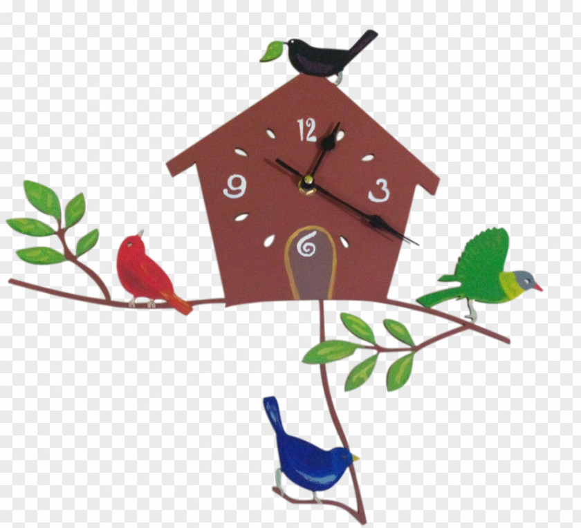 Bird Cuckoo Clock Beak Nest Box PNG