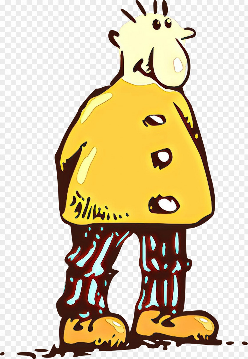 Cartoon Yellow Junk Food PNG