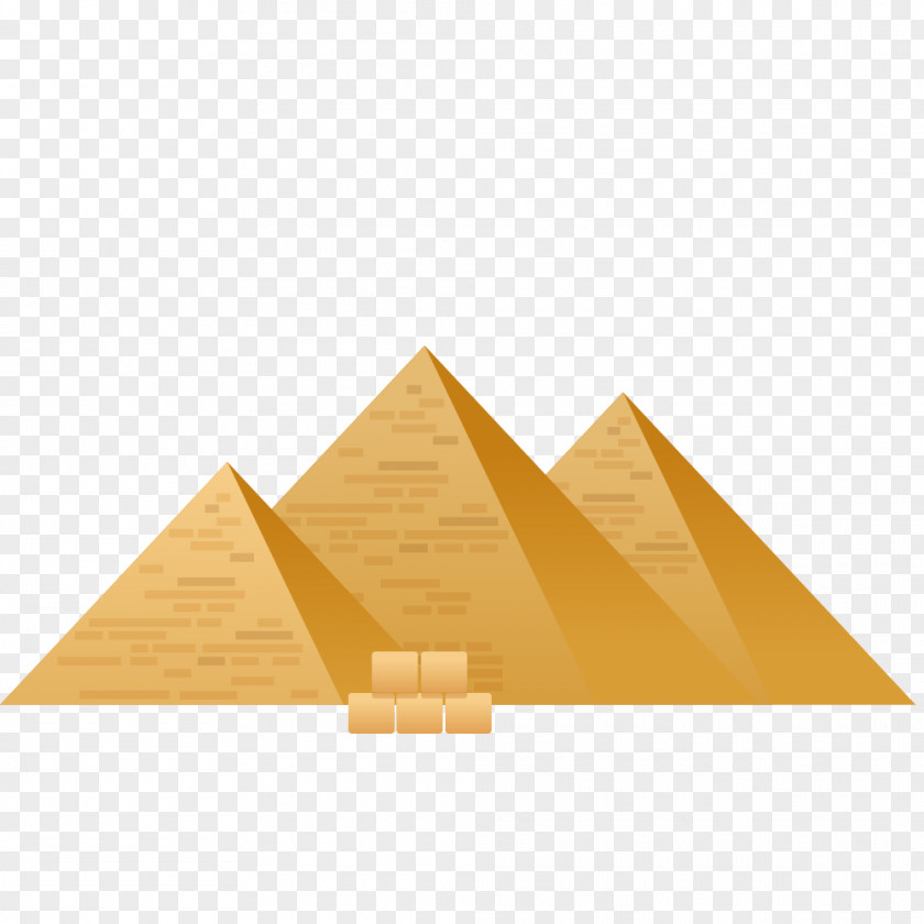 Egyptian Pyramid Vector Material Pyramids Giza Complex Ancient Egypt PNG