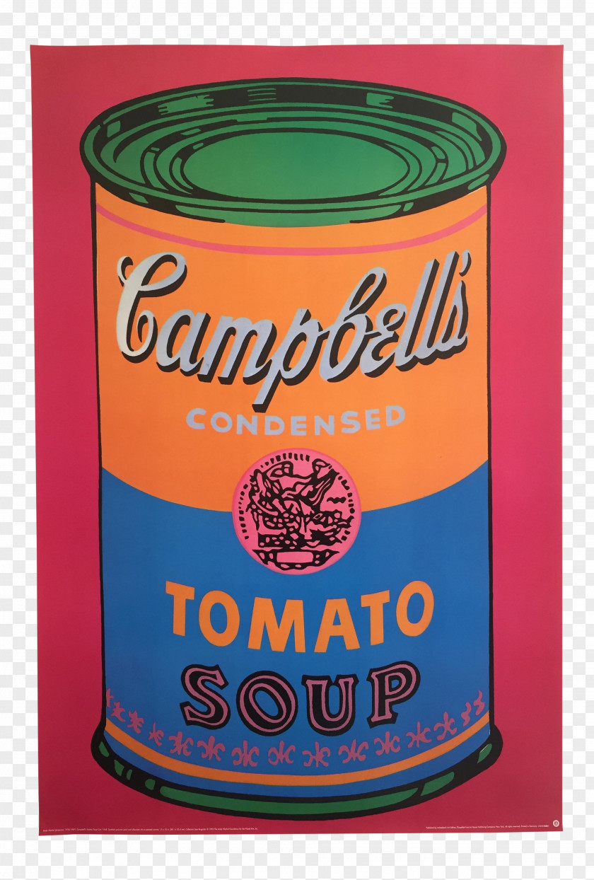 Painting Campbell's Soup Cans Tomato Andy Warhol Prints Soup: 200 Piece Puzzle Campbell Company PNG