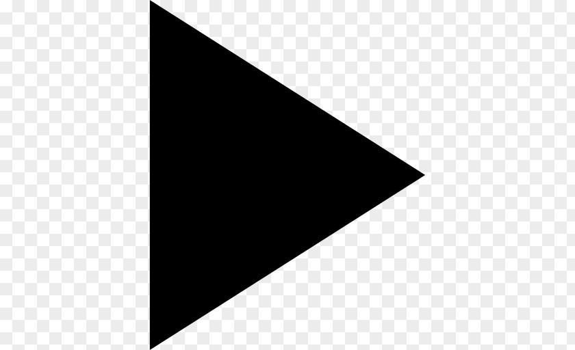 Black Triangle Psd PNG