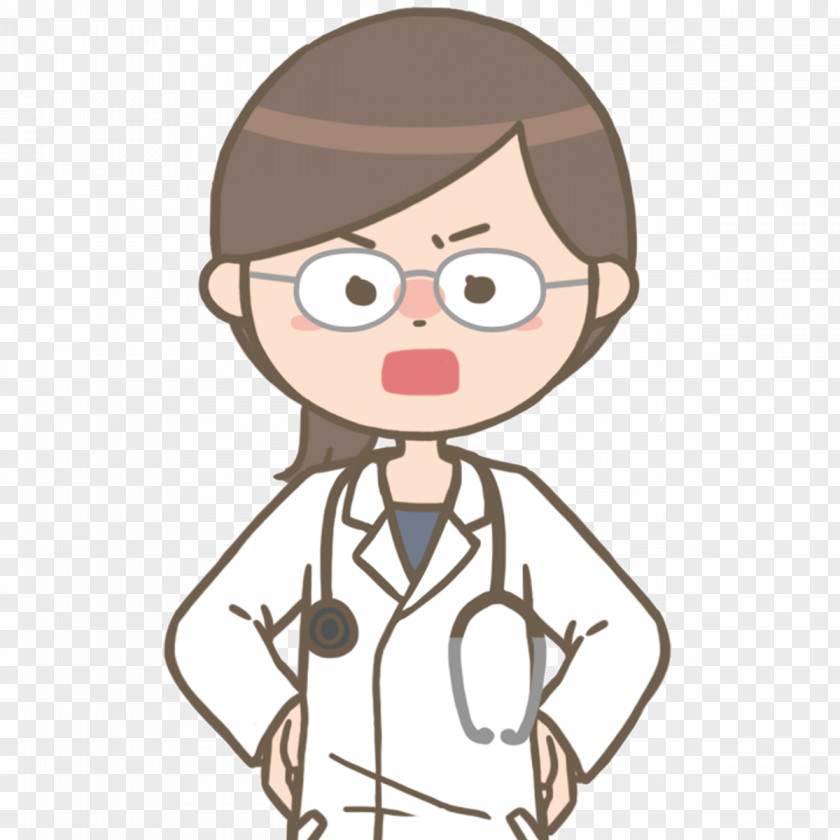 Glasses Physician 女医 Face Nurse PNG