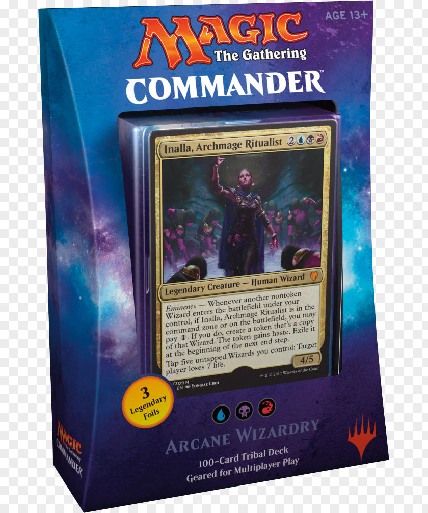 Magic: The Gathering Commander Playing Card 2017 Formats PNG