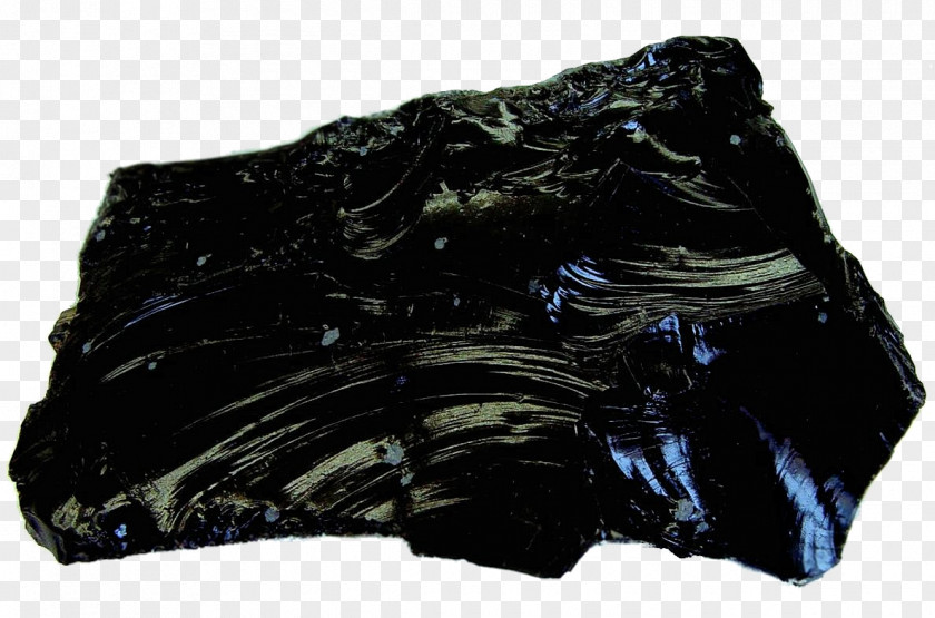 Rock Obsidian Igneous Volcanic Glass PNG