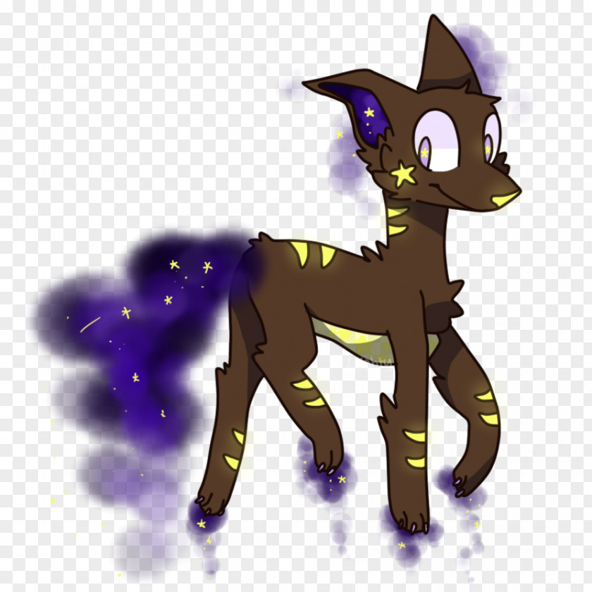 Starry Eyed Cat Pony Horse Dog Deer PNG