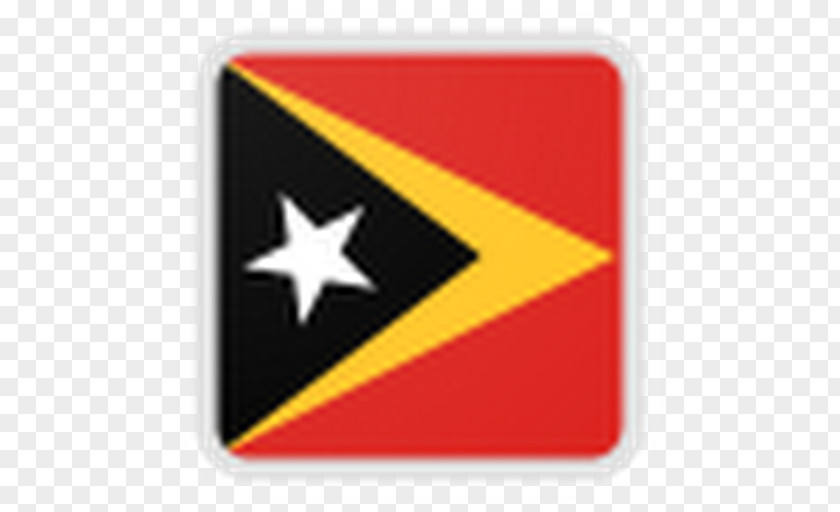 Sticker Timorleste Flag Cartoon PNG