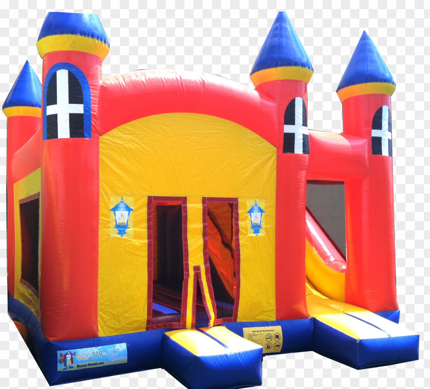 Inflatable Bouncers Party Clip Art PNG
