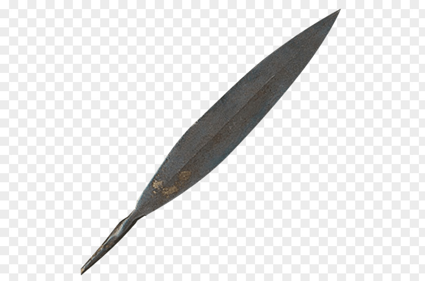 Long Leaf Throwing Knife Utility Knives PNG