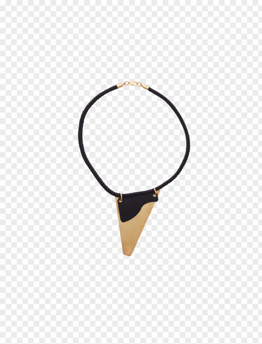 Necklace Body Jewellery Black M PNG