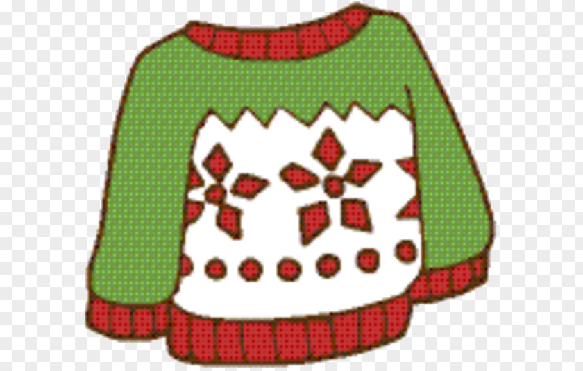 Sweater Red Christmas Tree PNG