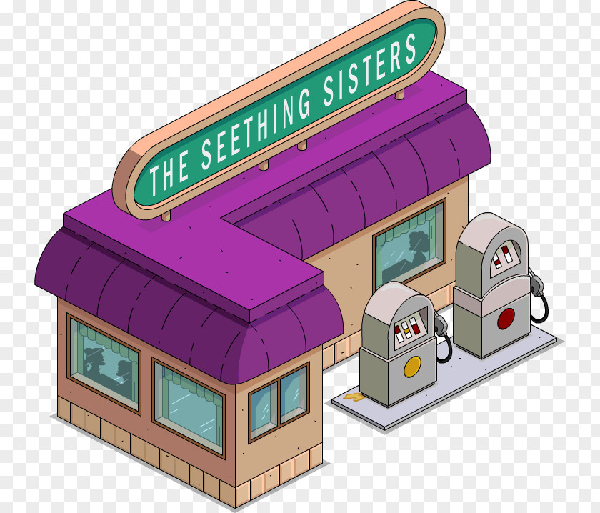 The Simpsons: Tapped Out Seething Sisters! Waverly Hills, 9-0-2-1-D'oh Wikia PNG