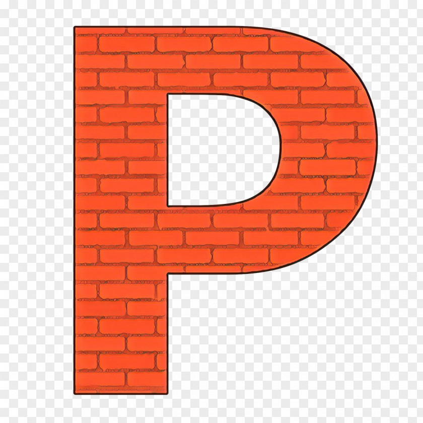 Brickwork Orange PNG