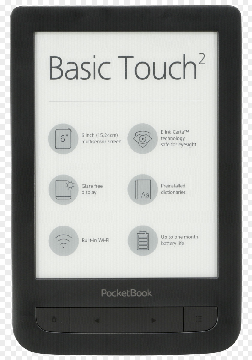 Computer EBook Reader 15.2 Cm PocketBookTouch Lux Boox E-Readers Pocketbook Basic Touch 2 PNG