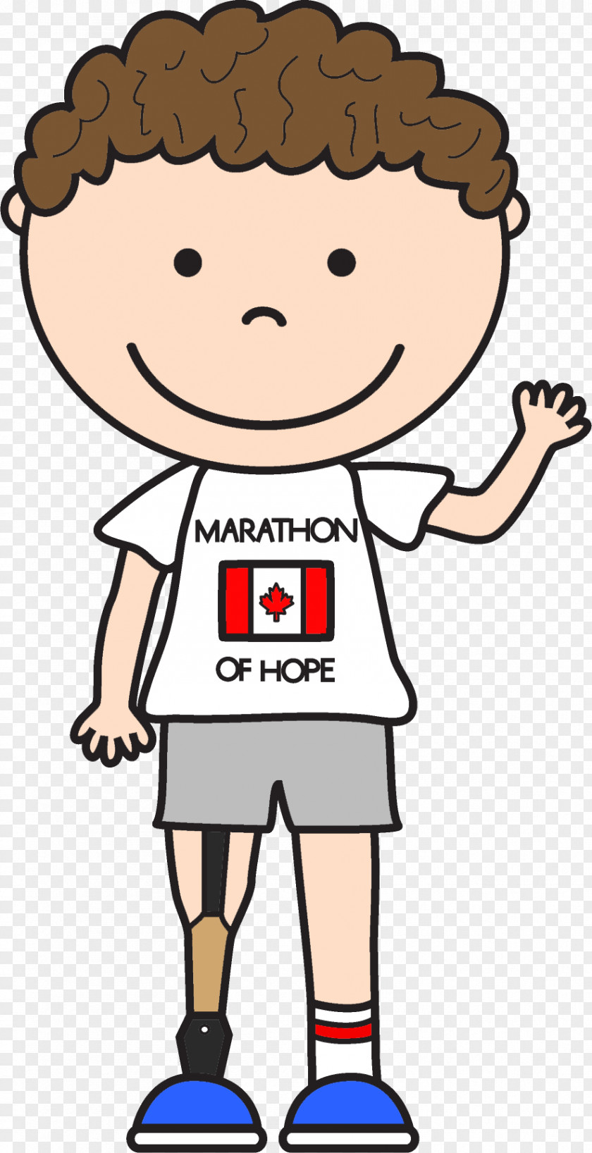 Fennec Fox Terry Run Le Marathon De L'espoir Child Clip Art PNG